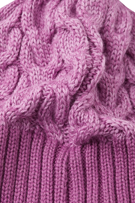 Reima czapka wełniana dziecięca Paljakka różowy 5300035B.G.9BYH