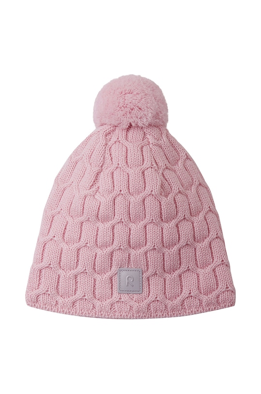 Παιδικό μάλλινο Σκουφάκι Reima Nyksund μαλλί ροζ 5300066B.G.9BYH