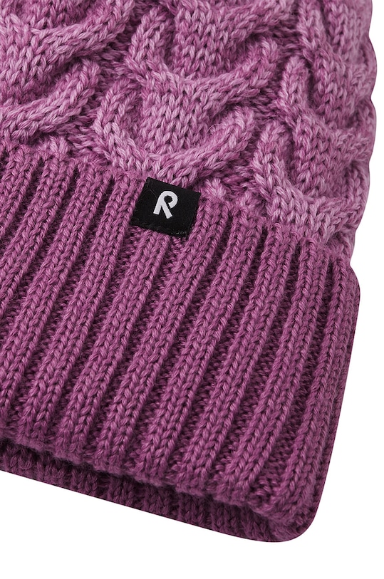 Dětská vlněná čepice Reima Routii růžová 5300088B.G.9BYH