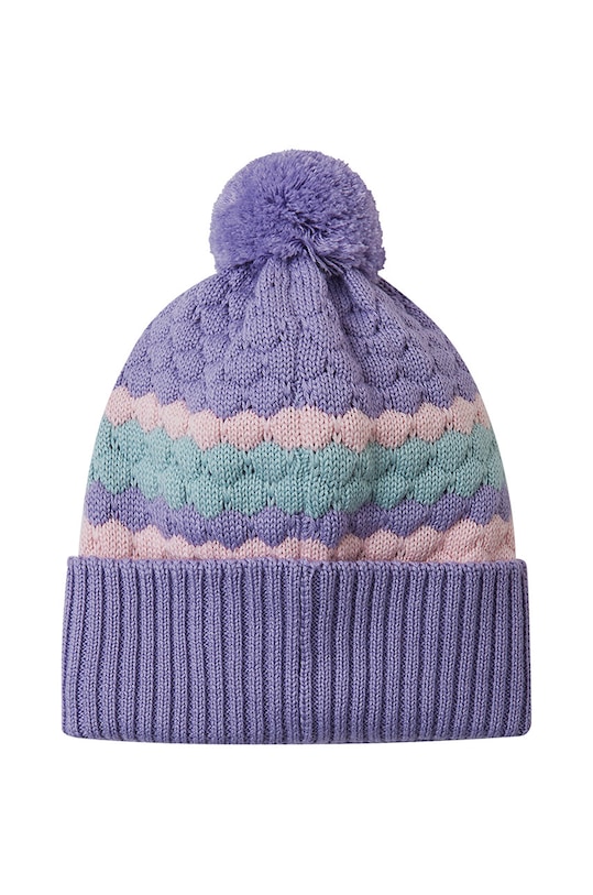 Reima czapka wełniana dziecięca Pampula 5300234A.G.9BYH fioletowy AW24