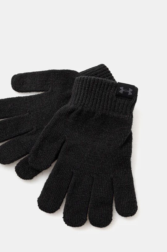 Fete Under Armour caciula si manusi copii G Beanie 1386642 negru