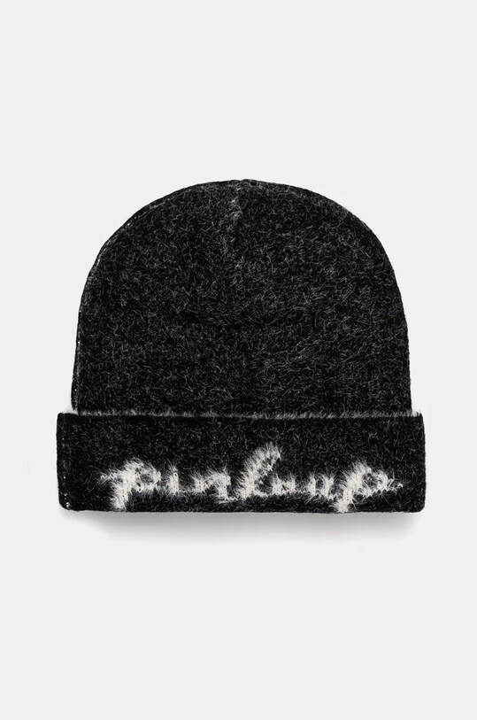 Дитяча шапка Pinko Up аплікація чорний F4PIJGHT070