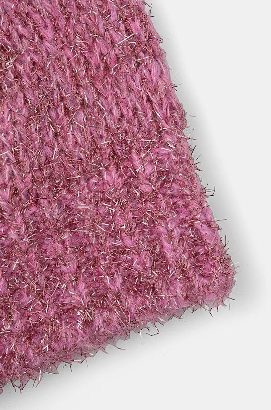 Fete United Colors of Benetton caciula din lana pentru copii 116GCA013.G.Seasonal roz