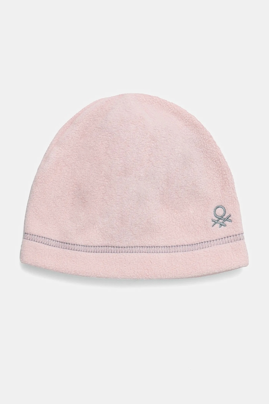 United Colors of Benetton czapka dziecięca pozostałe różowy 6U87GA01A.G.P.Seasonal