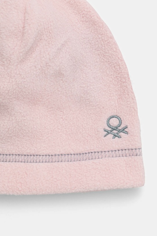 United Colors of Benetton czapka dziecięca 6U87GA01A.G.P.Seasonal różowy AW24