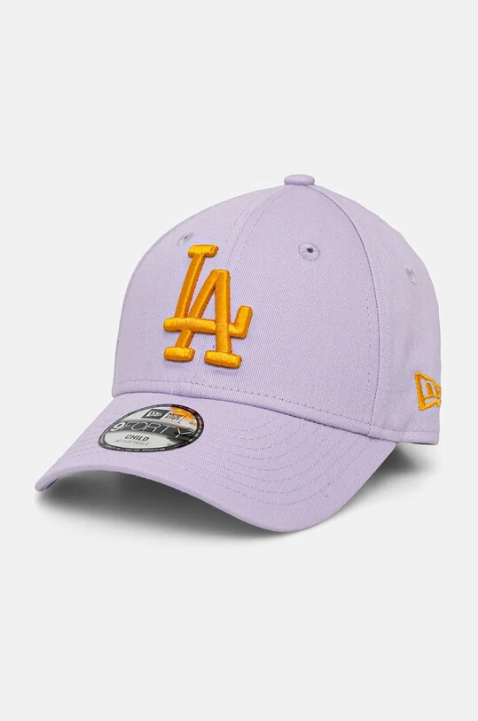 New Era șapcă LOS ANGELES DODGERS bumbac violet 60565565