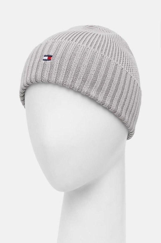 Tommy Hilfiger czapka dziecięca AU0AU01526 szary AW24