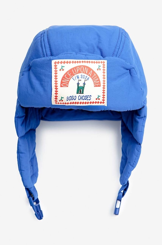 Bobo Choses czapka dziecięca 224AI038 niebieski AW24