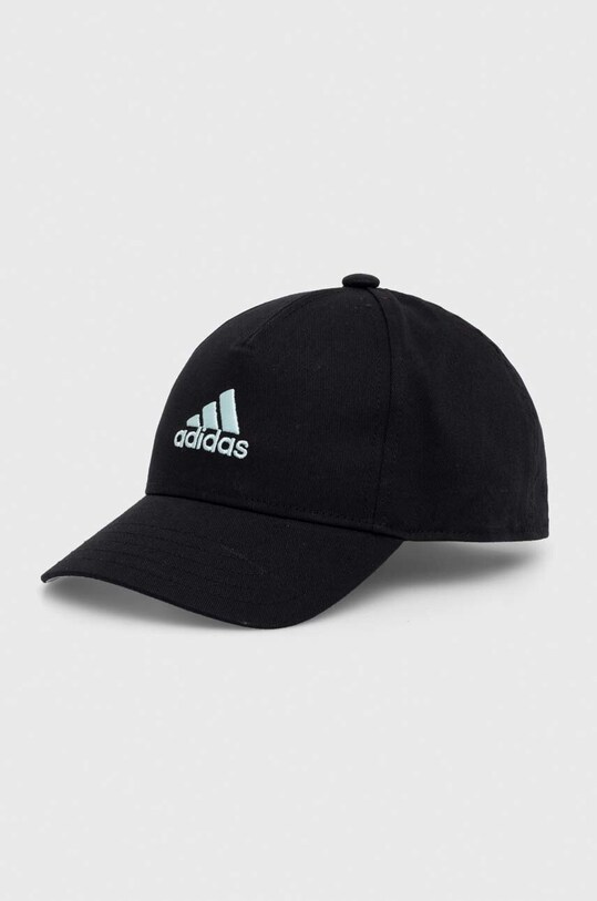 adidas Performance czapka z daszkiem dziecięca LK CAP aplikacja czarny IY7795