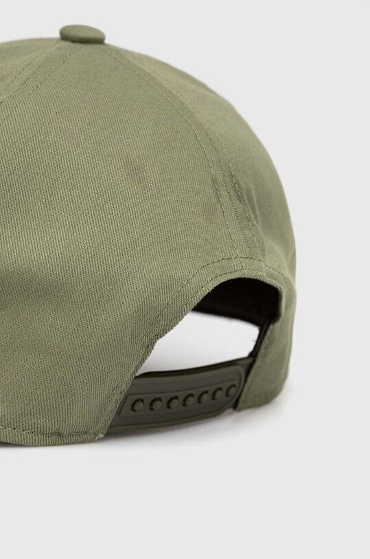 Chłopiec adidas Performance czapka z daszkiem bawełniana dziecięca LK CAP IY7825 zielony
