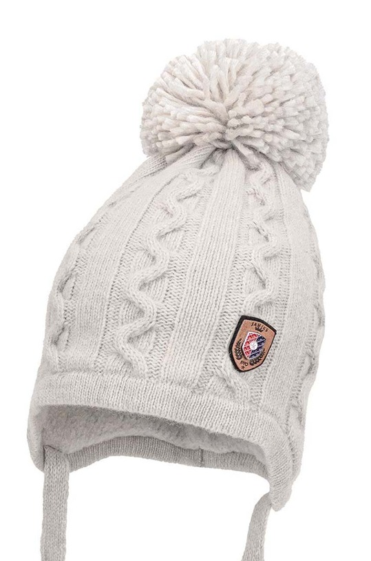 Dětská vlněná čepice Jamiks CHOPARD vlna šedá CHOPARD.mIV.Na.g.JZH401