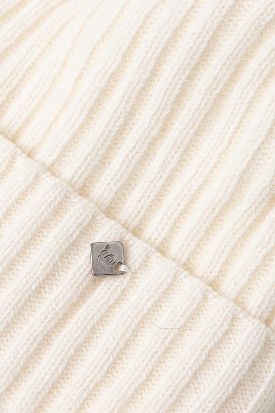 Detská vlnená čiapka Jamiks DAGNIS DAGNIS.m.m.II.Na.JZH363 krémová AW25