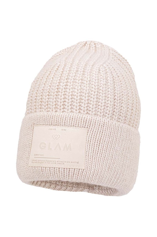 Detská čiapka s prímesou vlny Jamiks DANIELLE s prímesou vlny béžová DANIELLE.NAK.gl.JZH334