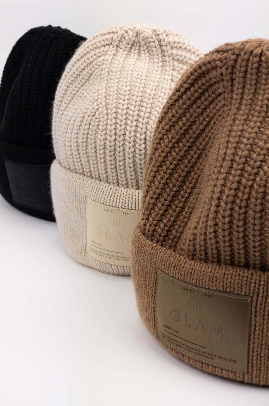 Jamiks gyerek sapka gyapjúkeverékből DANIELLE DANIELLE.NAK.gl.JZH334 barna AW24