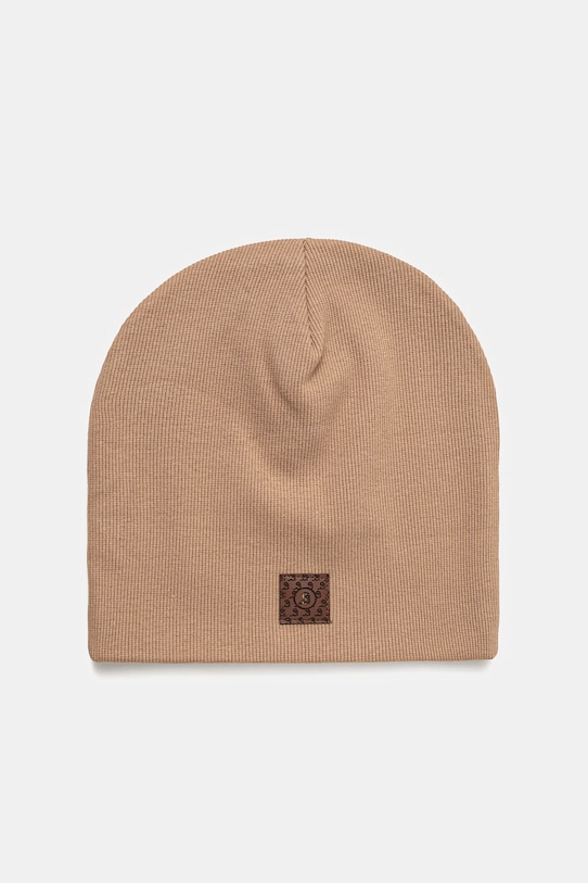 Jamiks czapka dziecięca GUDRUN aplikacja beżowy GUDRUN.NAK.gl.JZH356