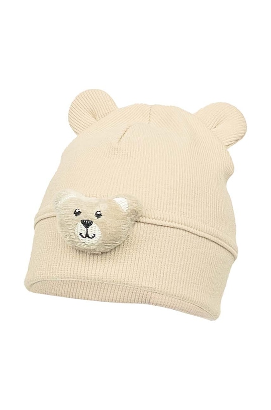 Παιδικός σκούφος Jamiks JOERI απλικέ μπεζ JOERI.NAK.gl.JZH015