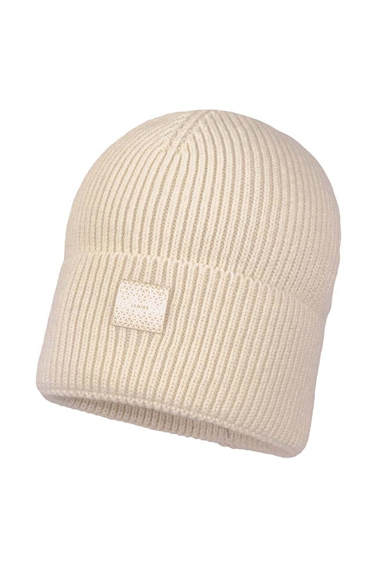 Παιδικός σκούφος από μείγμα μαλλιού Jamiks PAULIN με μείγμα μαλλιού μπεζ PAULIN.NAK.gl.JZH352