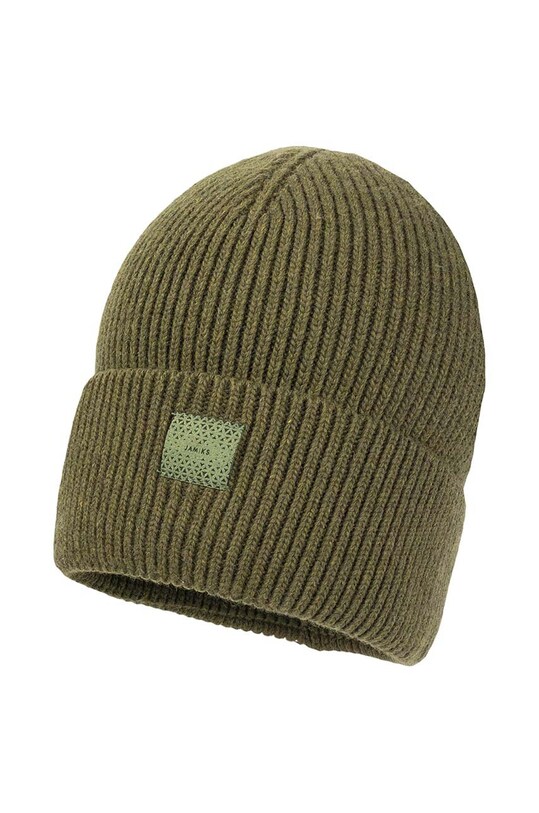 Jamiks caciula din lana pentru copii PAULIN PAULIN.NAK.gl.JZH352 verde AW24