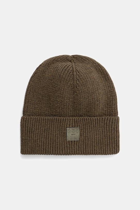 Dětská čepice s příměsí vlny Jamiks PAULIN PAULIN.NAK.gl.JZH352 zelená AW24