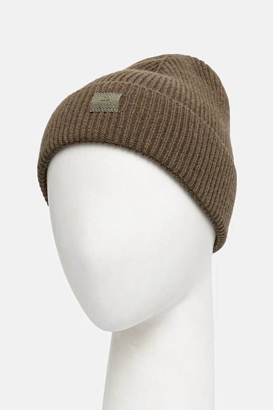 CHLAPEC Dětská čepice s příměsí vlny Jamiks PAULIN PAULIN.NAK.gl.JZH352 zelená