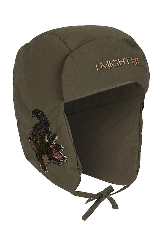 Дитяча шапка Konges Sløjd JUNO HAT KS101247 зелений AW24