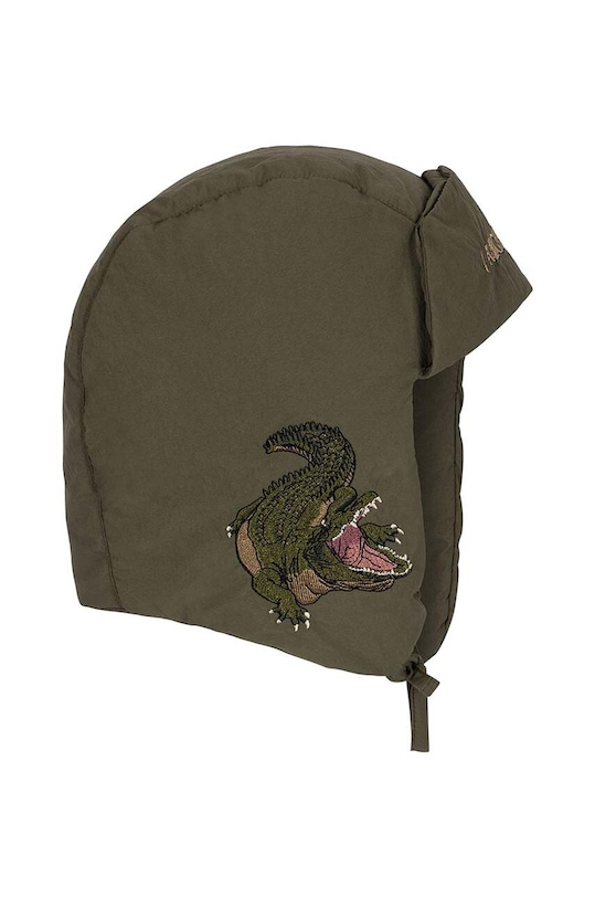 Дитяча шапка Konges Sløjd JUNO HAT зелений KS101247