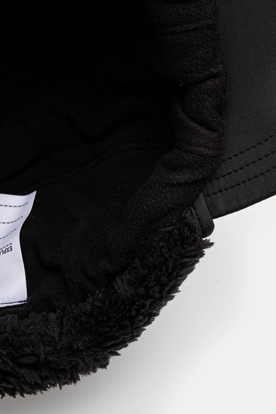 Dječja kapa sa šiltom The North Face SHASTA TRAPPER crna NF0A888FYU31