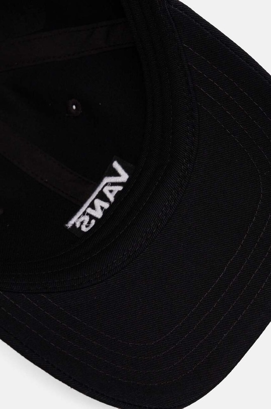 Dětská bavlněná kšiltovka Vans Court Side Curved Bill Jockey černá VN000J4UBLK1