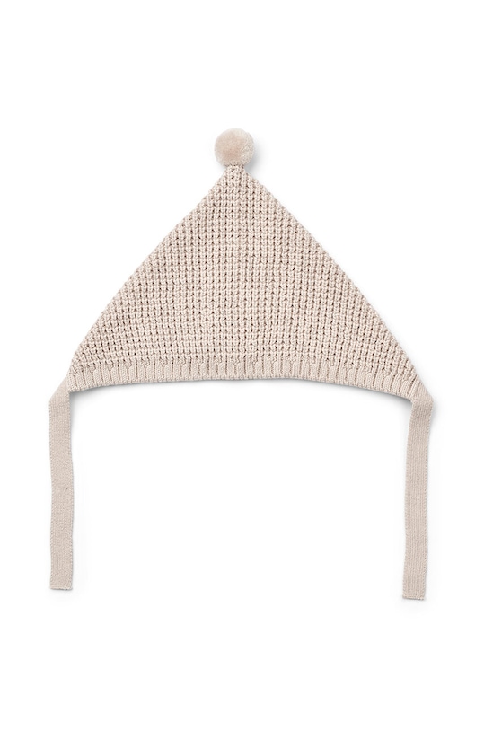 Băieți Liewood șapcă din bumbac pentru bebeluși Fresia Baby Hat LW19412 bej