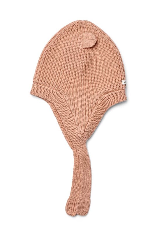Otroška volnena kapa Liewood Aviana Baby Bonnet LW19415 oranžna AW24