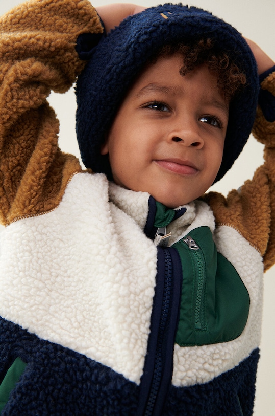 Мальчик Детская шапка Liewood Selene Beanie LW19440 тёмно-синий