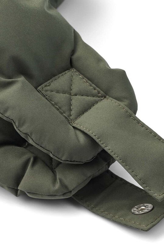 Дитяча шапка Liewood Tori Puffer Hat зелений LW19471