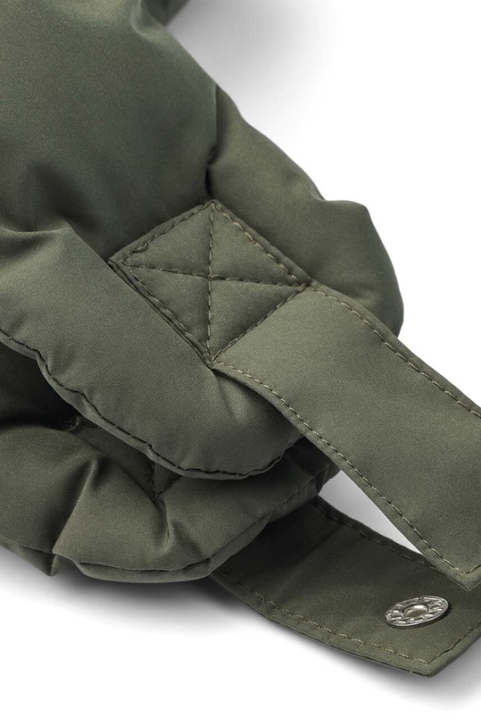 Dětská čepice Liewood Tori Puffer Hat zelená LW19471