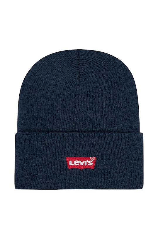 Dětská čepice Levi's LAN LEVI'S CORE BATWING BEANIE středně silná námořnická modř 9A8620