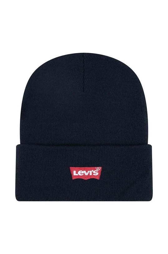 Дитяча шапка Levis Lan Levis Core Batwing Beanie колір чорний 9a8620 