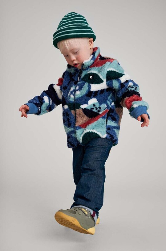 Dětská bavlněná čepice Reima Reissuun 5300073B.9BYH zelená