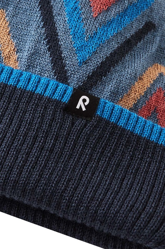 Chłopiec Reima czapka wełniana dziecięca Koillinen 5300278B.9BYH niebieski