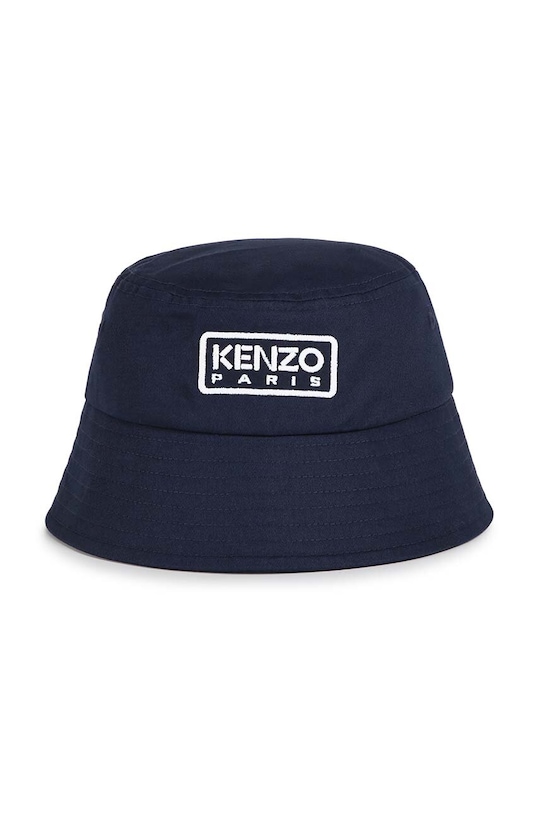 Kenzo Kids kapelusz bawełniany dziecięcy aplikacja granatowy K60609.52