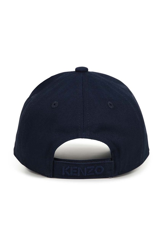 Pamučna kapa sa šiltom za bebe Kenzo Kids K60612.54.56 mornarsko plava AW24