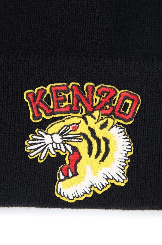 Dječja kapa i cjevasti šal Kenzo Kids crna K60615.52.54