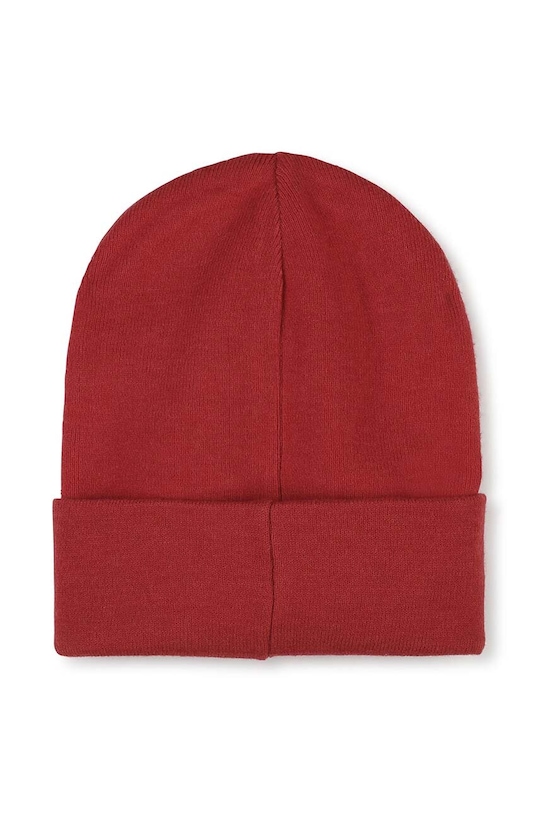 Παιδικός σκούφος από μείγμα μαλλιού HUGO G00289. κόκκινο AW24