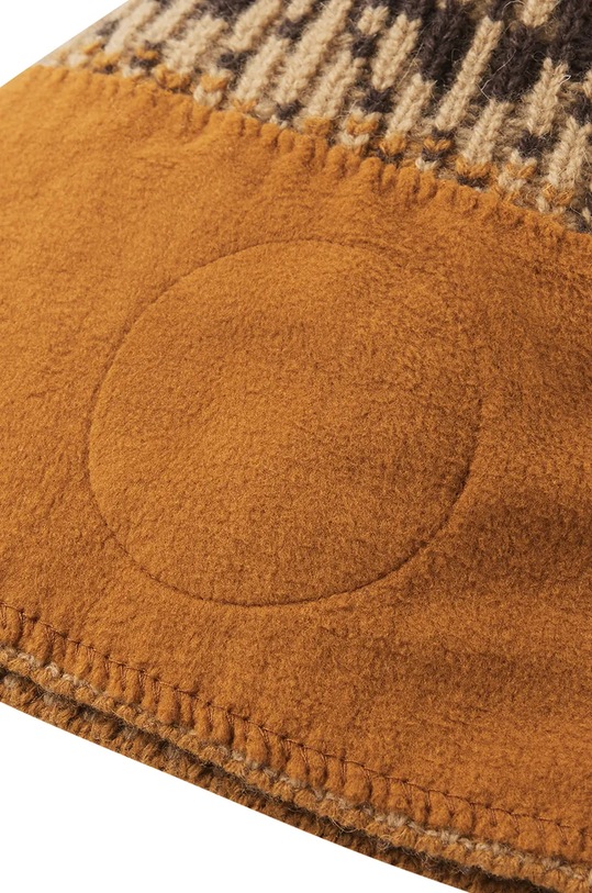 Reima czapka wełniana dziecięca Pohjoinen 5300021B.9BYH brązowy