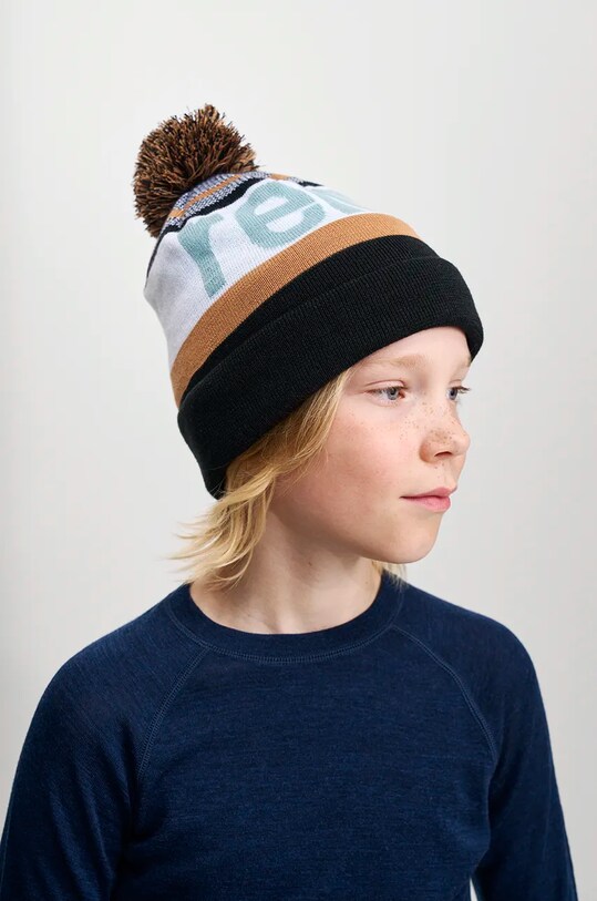 Детская шапка Reima Taasko остальные чёрный 5300058A.9BYH