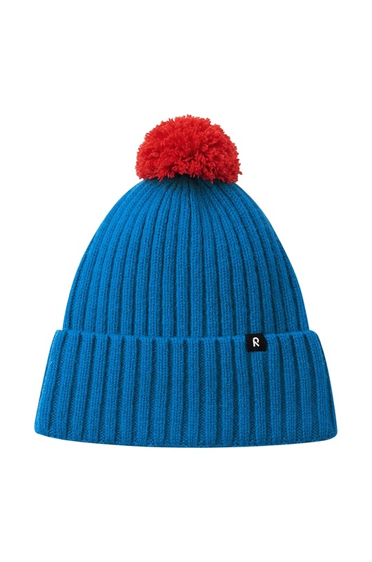 CHLAPEC Dětská vlněná čepice Reima Topsu 5300227A.9BYH modrá