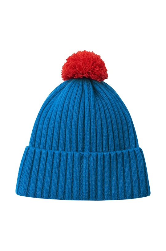 Dětská vlněná čepice Reima Topsu modrá 5300227A.9BYH