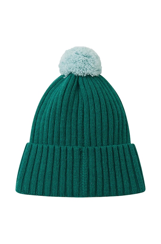 Reima czapka wełniana dziecięca Topsu zielony 5300227A.9BYH