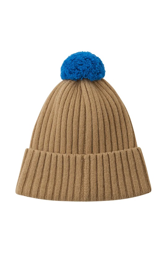 Dětská vlněná čepice Reima Topsu hnědá 5300227A.9BYH