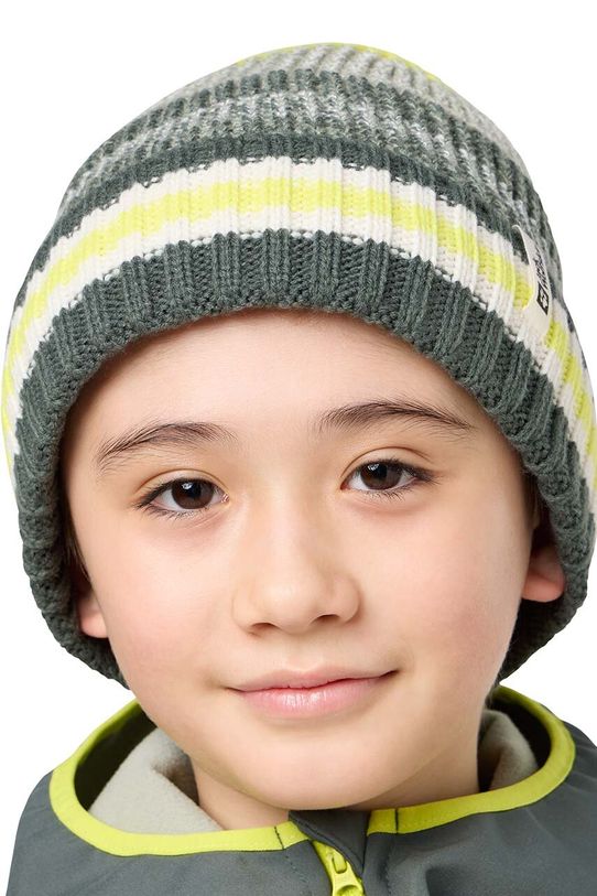 Дитяча шапка Jack Wolfskin 1911721 зелений AW25