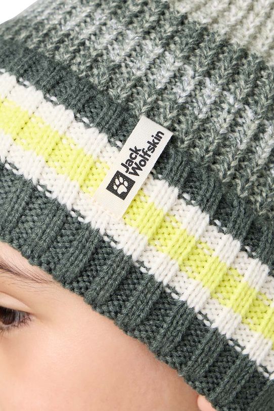 Хлопчик Дитяча шапка Jack Wolfskin 1911721 зелений