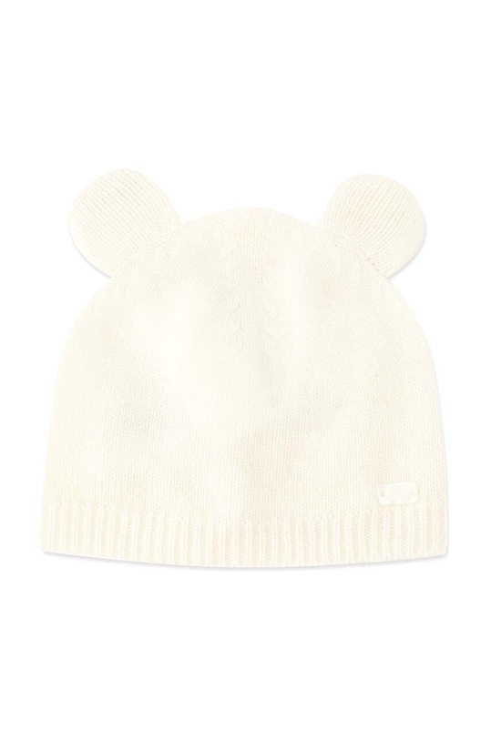 Tartine et Chocolat czapka wełniana dziecięca wełna beżowy TZ90020